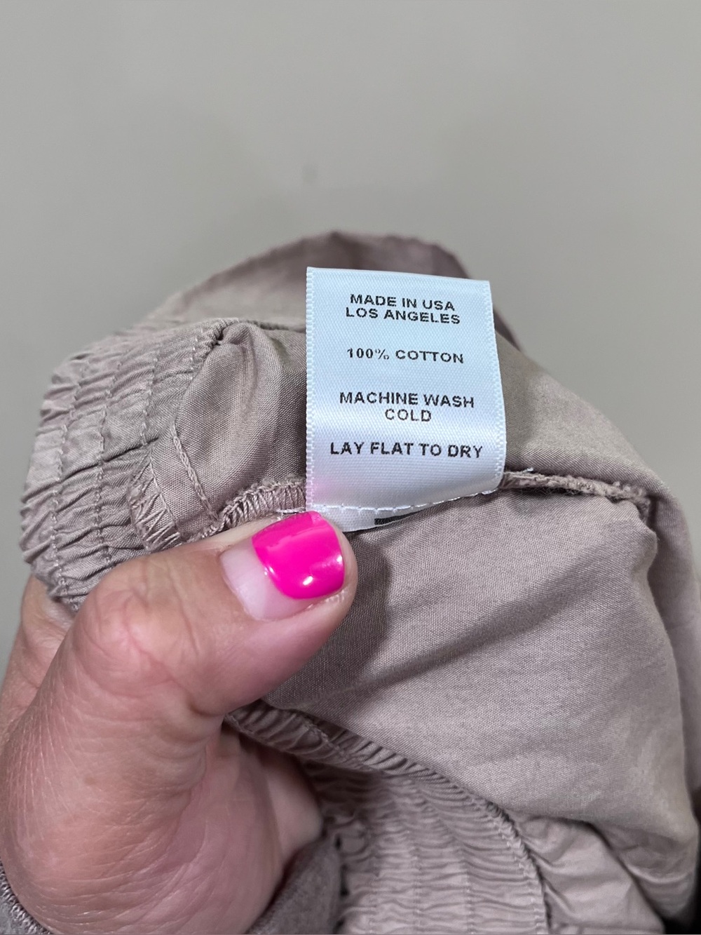Leset Kyoto barrel pant xs cypress size XS cargo tan EUC - Picture 11 of 11